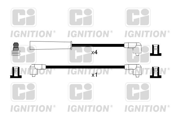 QUINTON HAZELL Süütesüsteemikomplekt XC801